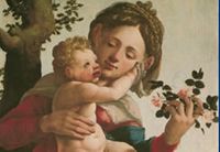 Maria met wilde rozen. Jan van Scorel-16e eeuw